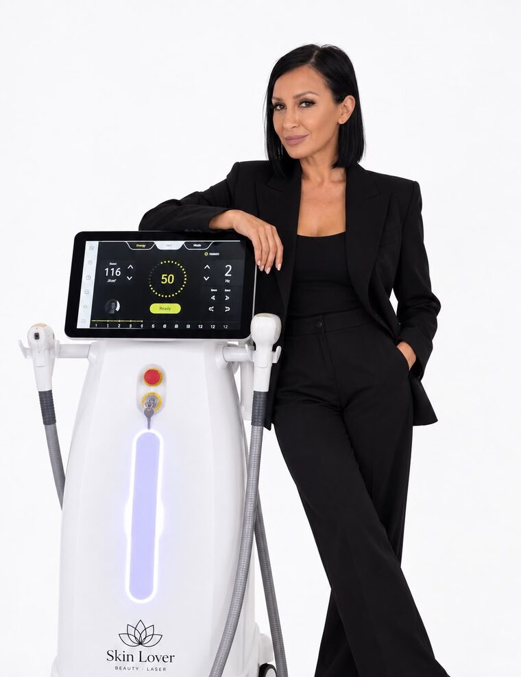 Porträt von Merima Fazlic, Inhaberin von Skin Lover Laser & Beauty